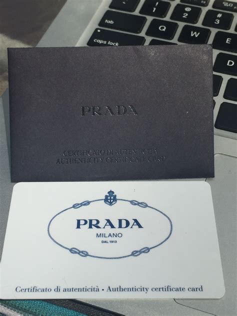 fake prada bag for sale|Prada authenticity card.